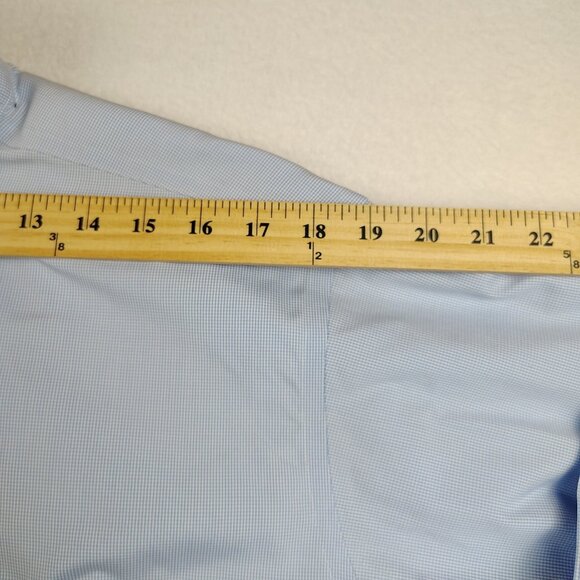 Brooks Brothers Traditional Fit Shirt Mens 17-34 Blue Button Down Non Iron - Picture 5 of 6